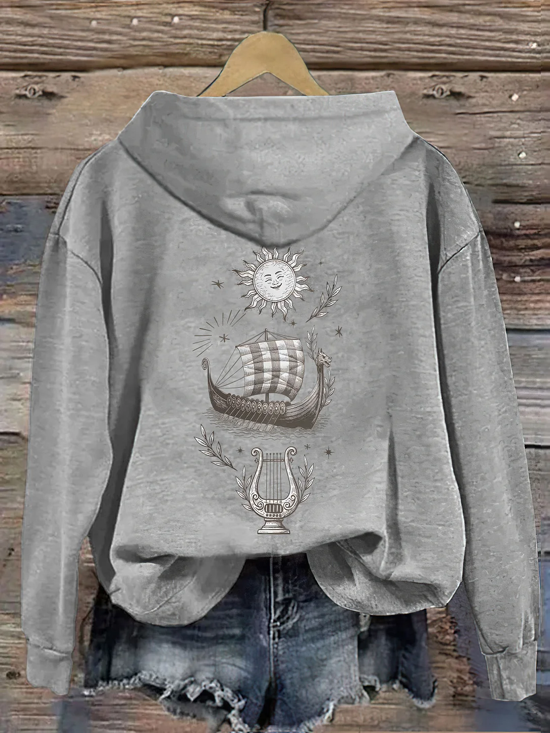 Greet the World With Open Arms Hoodie