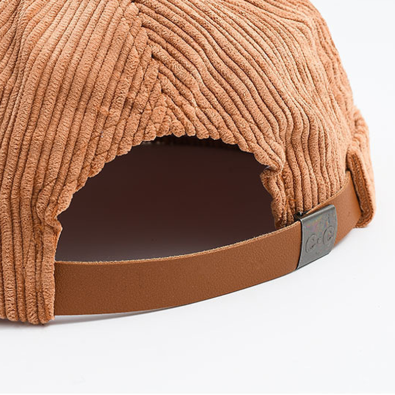 Embroidered Vintage Corduroy Cap