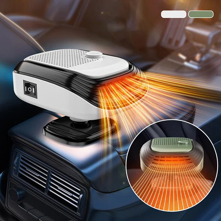 ❄️ Portable Car Heater: 12V/24V Fast Heating + 360&deg; Rotation &ndash; Essential Winter Car Accessory!