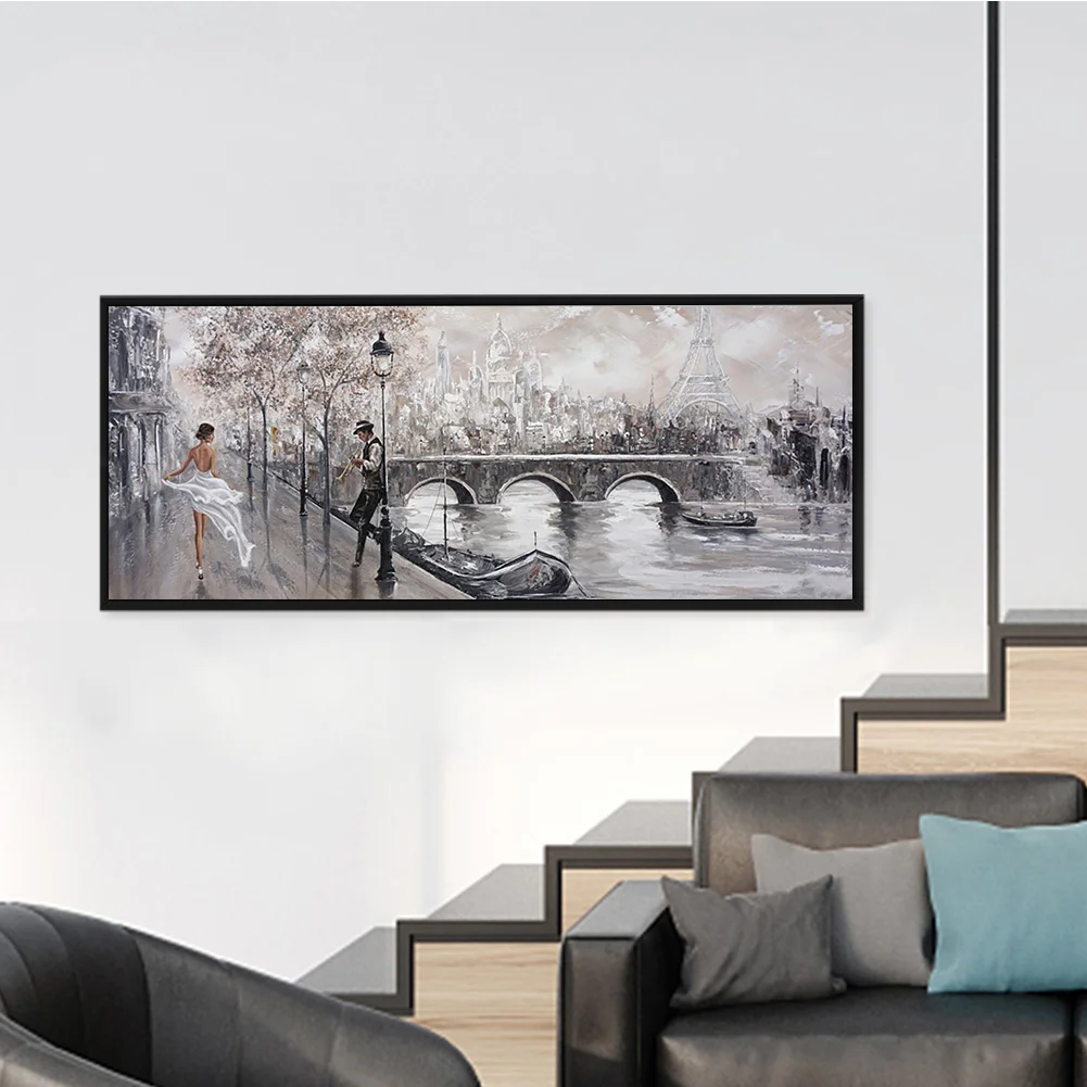 Diamond Painting - Full Round Drill - Street View(70*30cm)