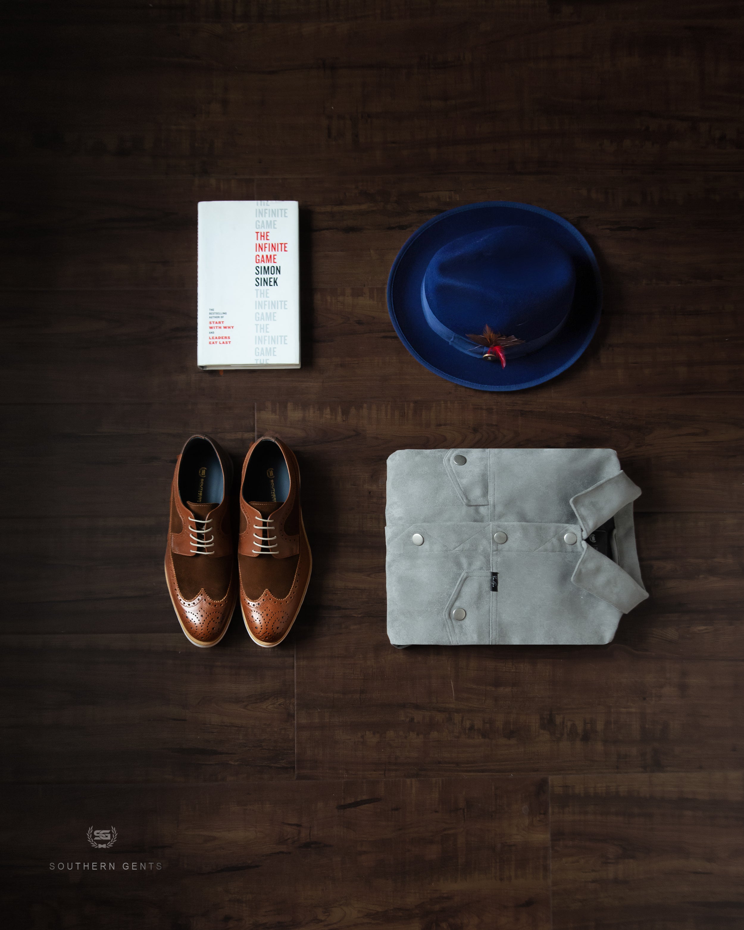 Miller Ranch-SG Trilby Fedora &ndash; Navy
