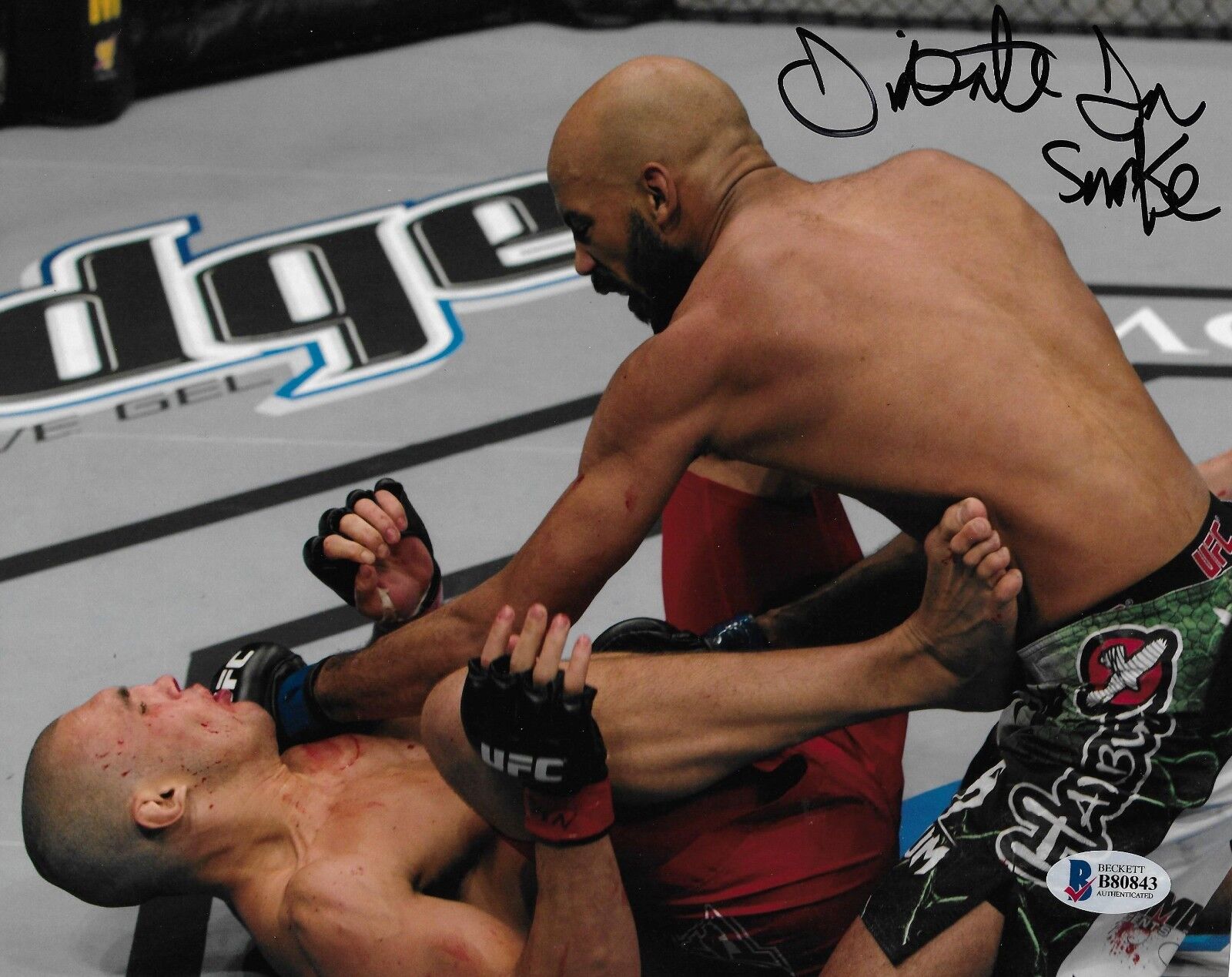 Cyrille Diabate Signed 8x10 Photo Poster painting BAS Beckett COA UFC Picture Autograph Pride FC