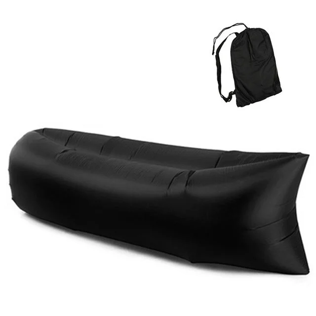Inflatable Recliner Air Sofa Light Beach Sleeping Camping Bag