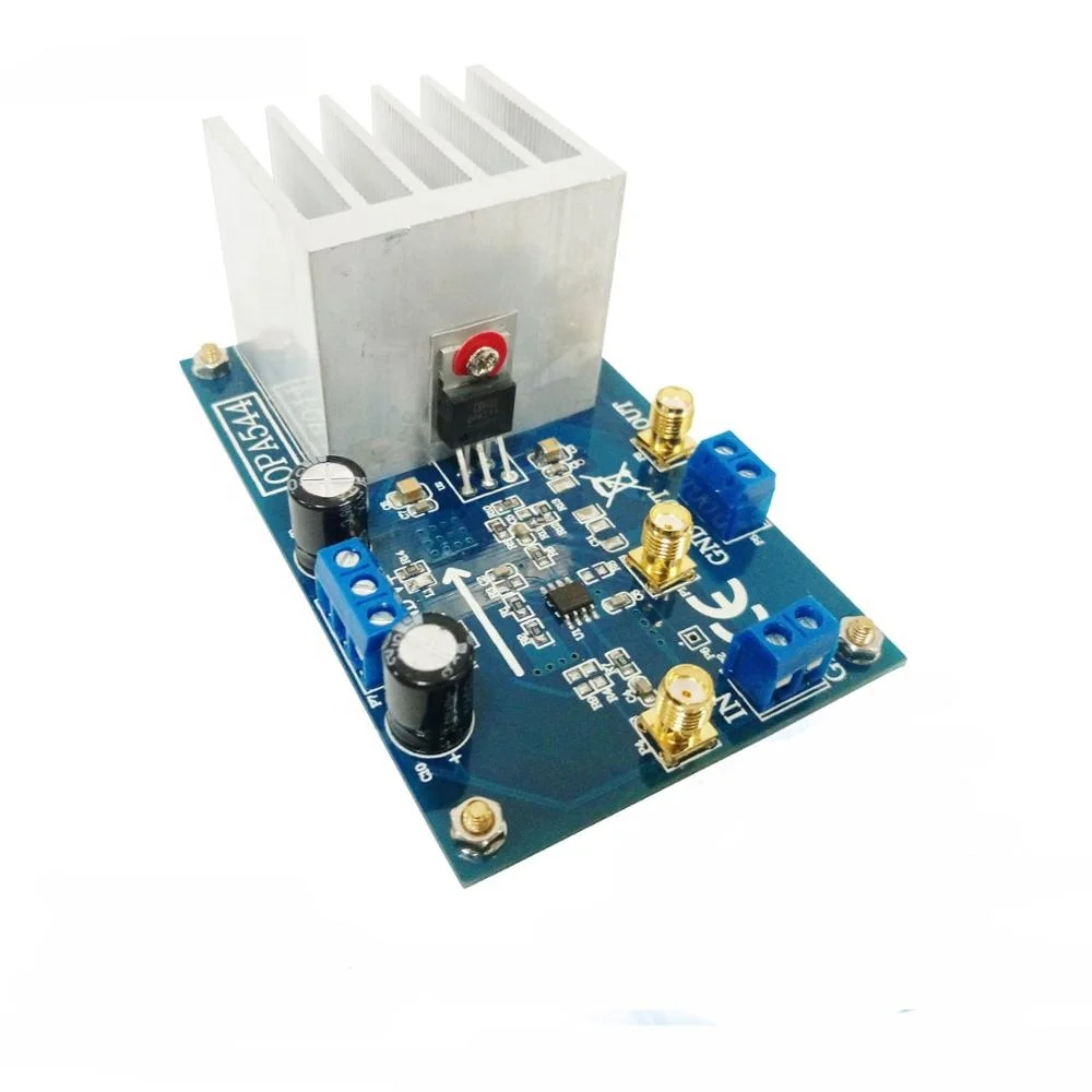 OPA544 internal current limit thermal shutdown protection sound amplifier speaker servo drive home stereo power amp