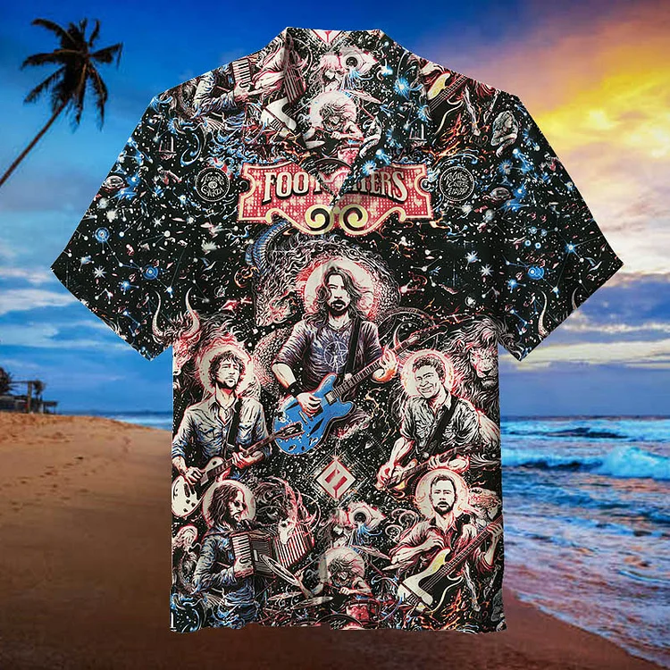 Foo Fighters | Unisex Hawaiian Shirt