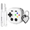 Protective Case Game Console Design Protective Skin Cover W/ Secure Lock Clip Compatible for Samsung Galaxy Buds 4/4 Pro 2026