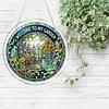 Diamond Painting Single-Sided Acrylic Garden Pendant for Home Wall Door and Window Decoration