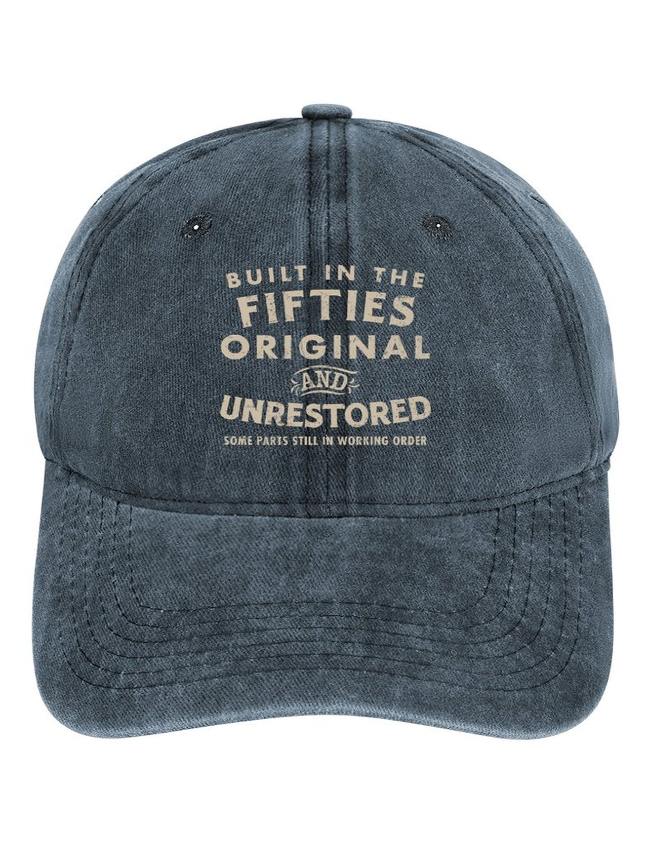 Men's /Women's Funny The Fifties Graphic Printing Regular Fit Adjustable Denim Hat