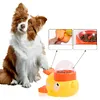 The Little Yellow Duck Pet Feeder Can Be Pressed And Rotated To Release Food And Relieve Boredom