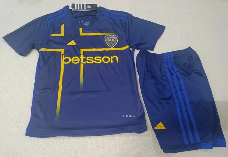 24-25 season Boca II away jersey children's clothing