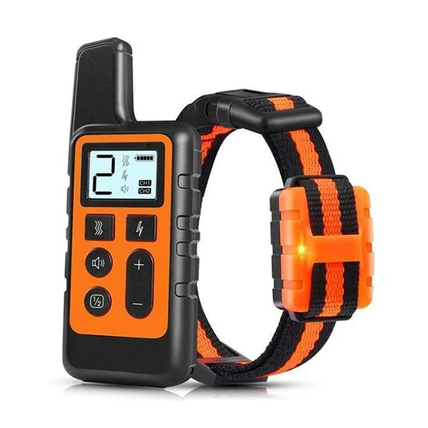 Waterproof Dog Training Collar Rechargeable Remote Electric Dog Shock Collar