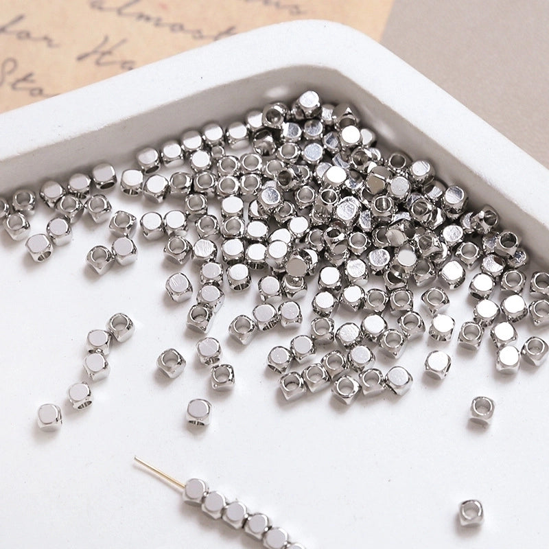 10 Pieces Diameter 3mm Diameter 4mm Diameter 5mm Copper Solid Color Beads