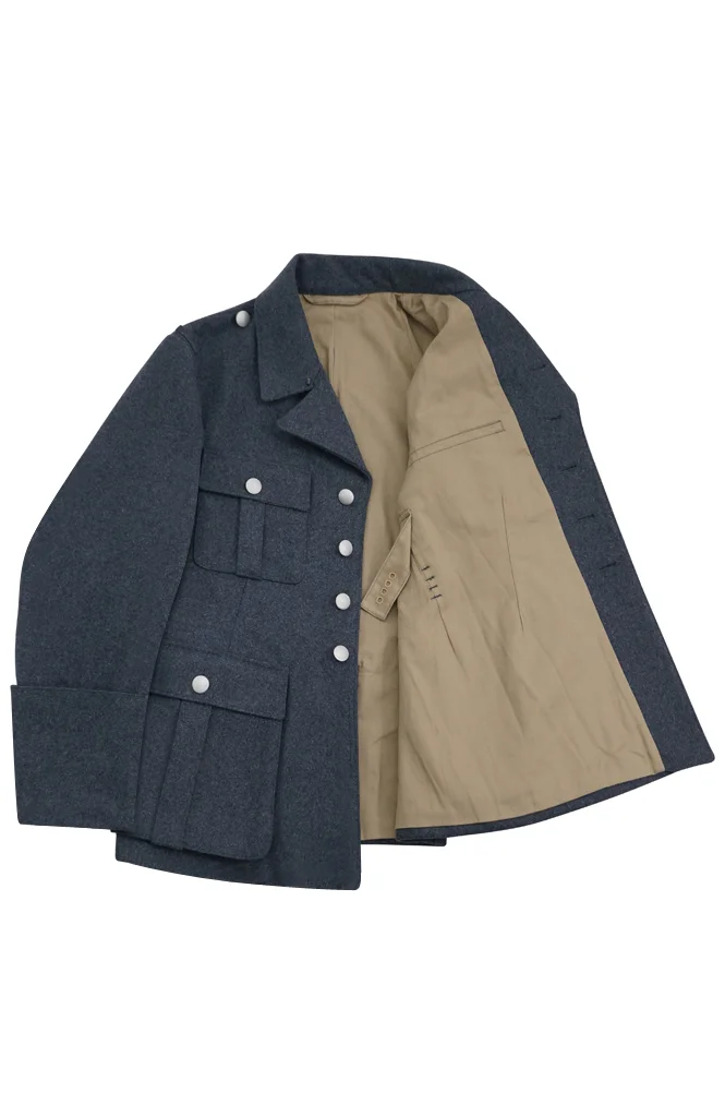   Luftwaffe German M1938 EM NCO Blue Grey Wool Tunic Tuchrock German-Uniform