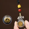 Zodiac Lucky Bag Keychain Pendant Snake Year of the Zodiac Year Amulet Gift