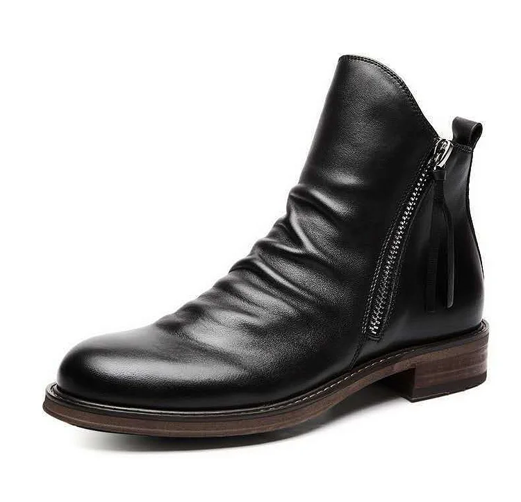 Crimto - Casual Leather Boots shopify Stunahome.com