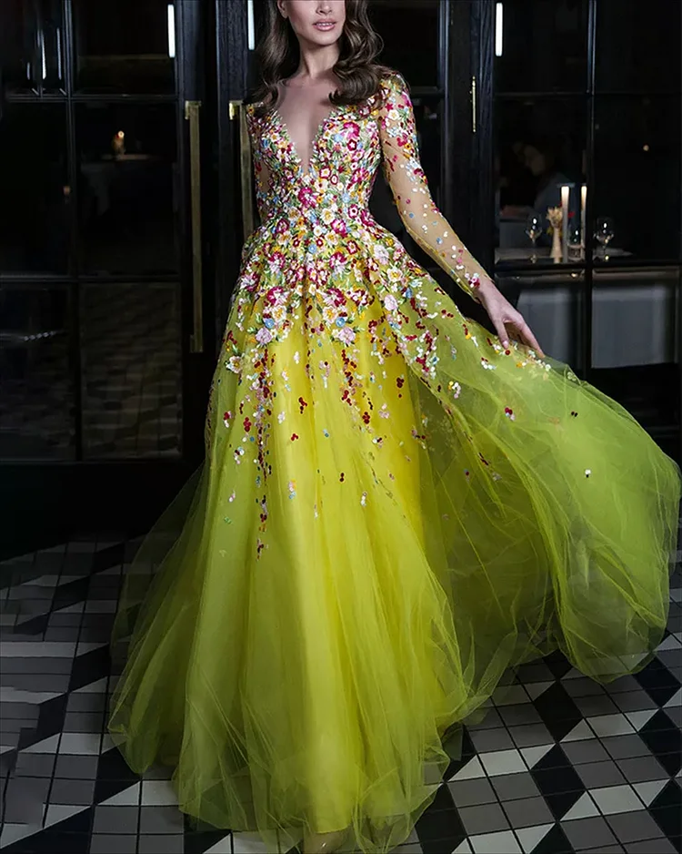 Women's Embroidery Print Dress