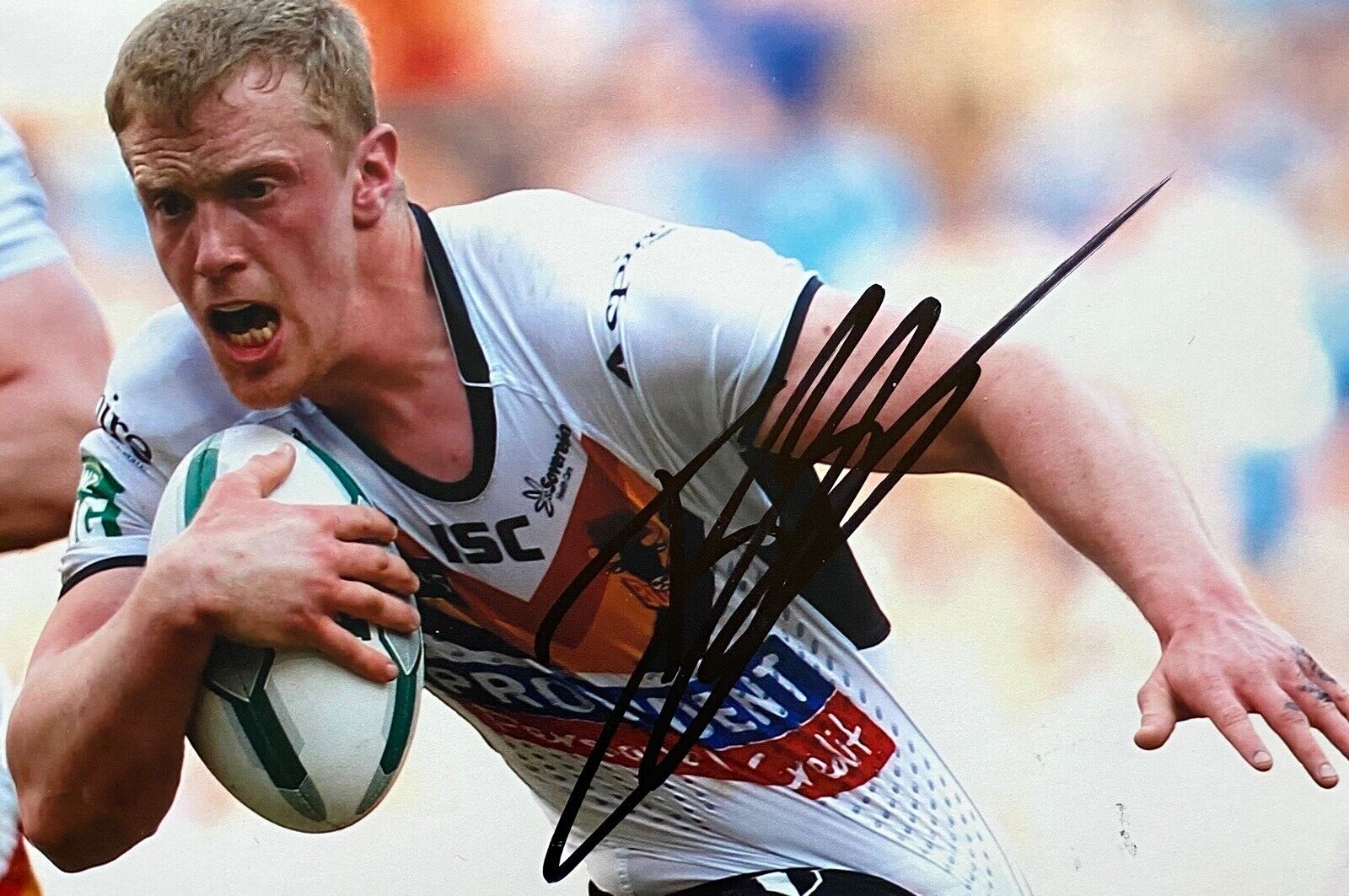 Tom Olbison Genuine Hand Signed 6X4 Photo Poster painting - Bradford Bulls