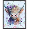 Highland Cattle-11CT Stamped Cross Stitch 40*50cm tapestrymarket
