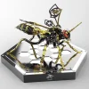 3D Metal Puzzles for Adults Model Kits: DIY to Build Mechanical Wasp Metal Assembly Toy Steel Jigsaw Brain Teaser Puzzle