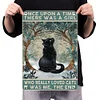 Cat - Vintage Metal Signs(12*16Inch) - Cat