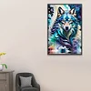 (40*60cm)Wolf - Full Square Drill Diamond Painting