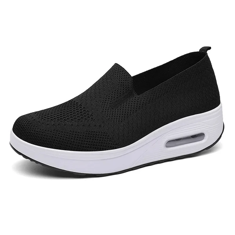 Platform Walking Shoes - Comfort Fit For Wide Feet