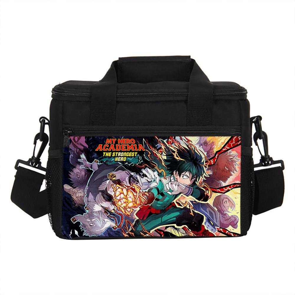 My Hero Academia 5 Portable Lunch Bag Multifunctional Storage Bag for Kids