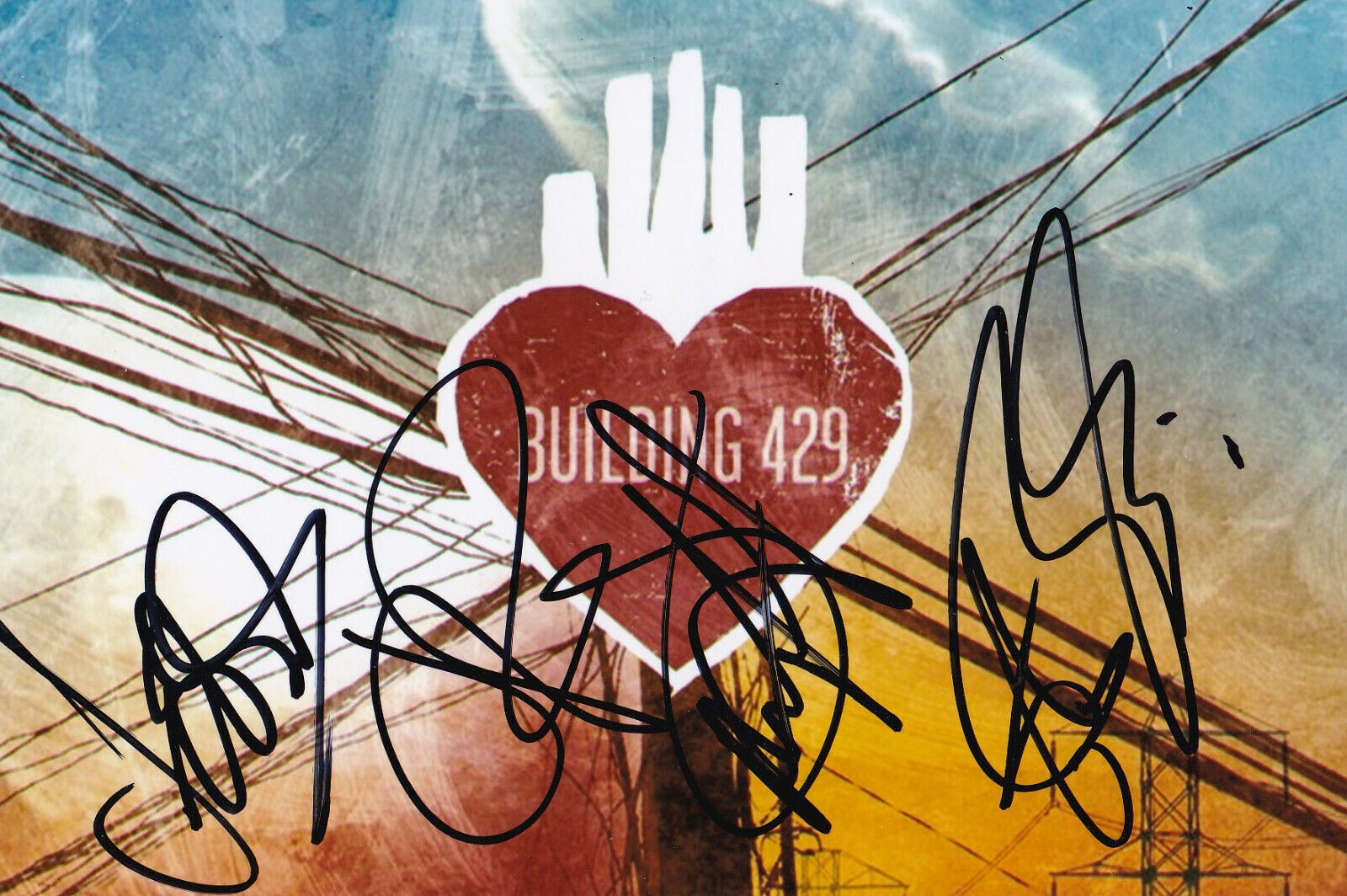 Building 429 Signed 4x6 Inch Photo Poster painting Where I Belong