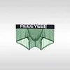 Men's Ice Silk Mesh Sexy Large Pouch 3D Breathable Boxer Briefs