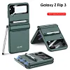 2022 Magnetic All-included Shockproof Plastic Hard Cover For Samsung Galaxy Z Flip 3 5G