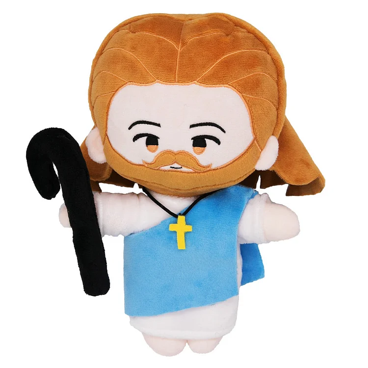 Cute Jesus Blue Cosplay Plush Toys Cartoon Soft Stuffed Dolls Mascot Birthday Xmas Gift - Original