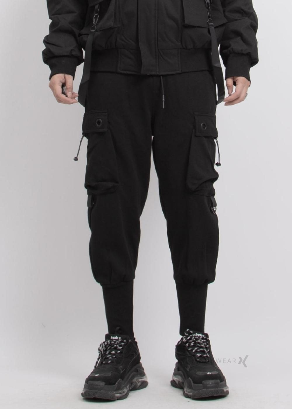 Black Sweatpants Techwear - X techwear-x