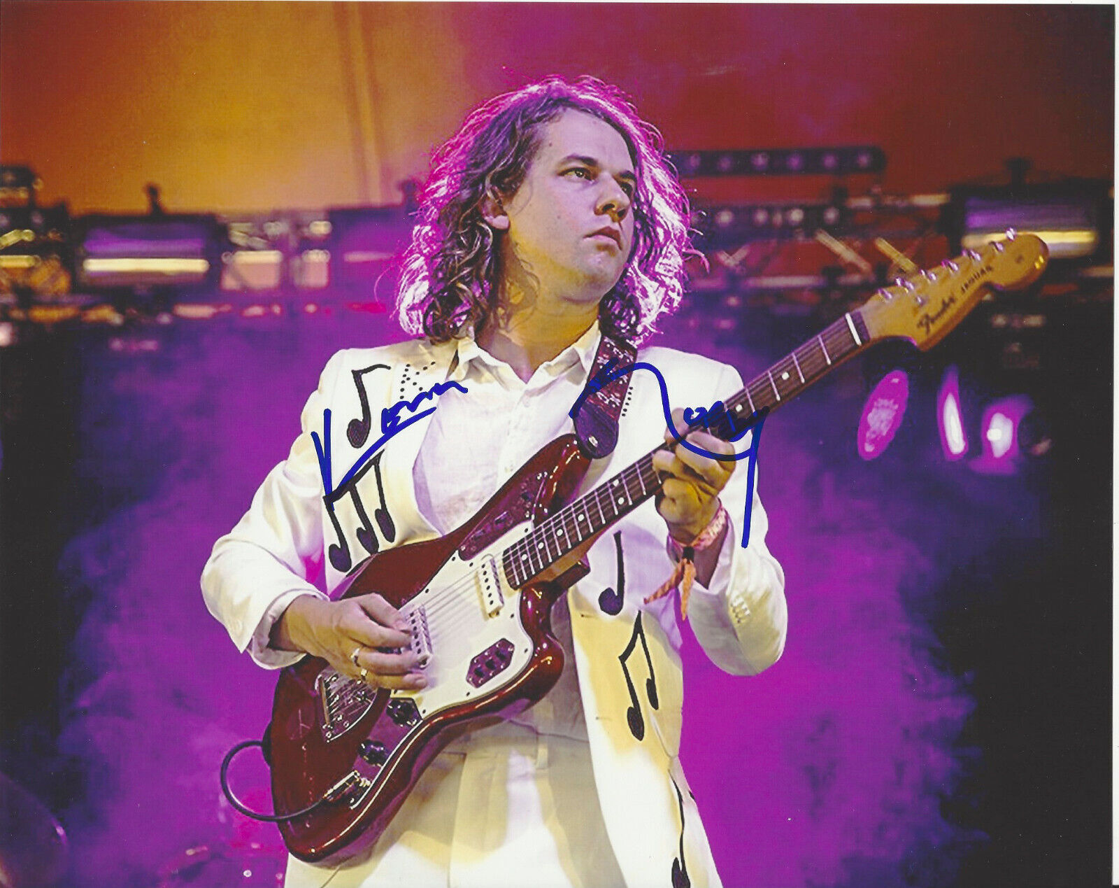 SINGER KEVIN MORBY SIGNED AUTHENTIC 8X10 Photo Poster painting G w/COA WOODS OH MY GOD PROOF