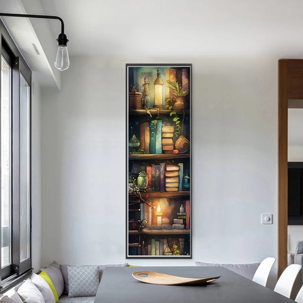 11CT Full Stamped Cross Stitch - Book(Canvas|30*80CM)