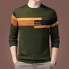 Men's fashion contrast sweater winter