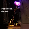 Cadeau color&eacute; de fleur de cristal de rose de galaxie pour la f&ecirc;te des m&egrave;res- pour la f&ecirc;te des m&egrave;res