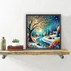 Diamond Painting -DIY Full Round Drill Winter View