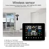 Wireless Weather Station with Humidity Atomic Clock Air Pressure for Patio House