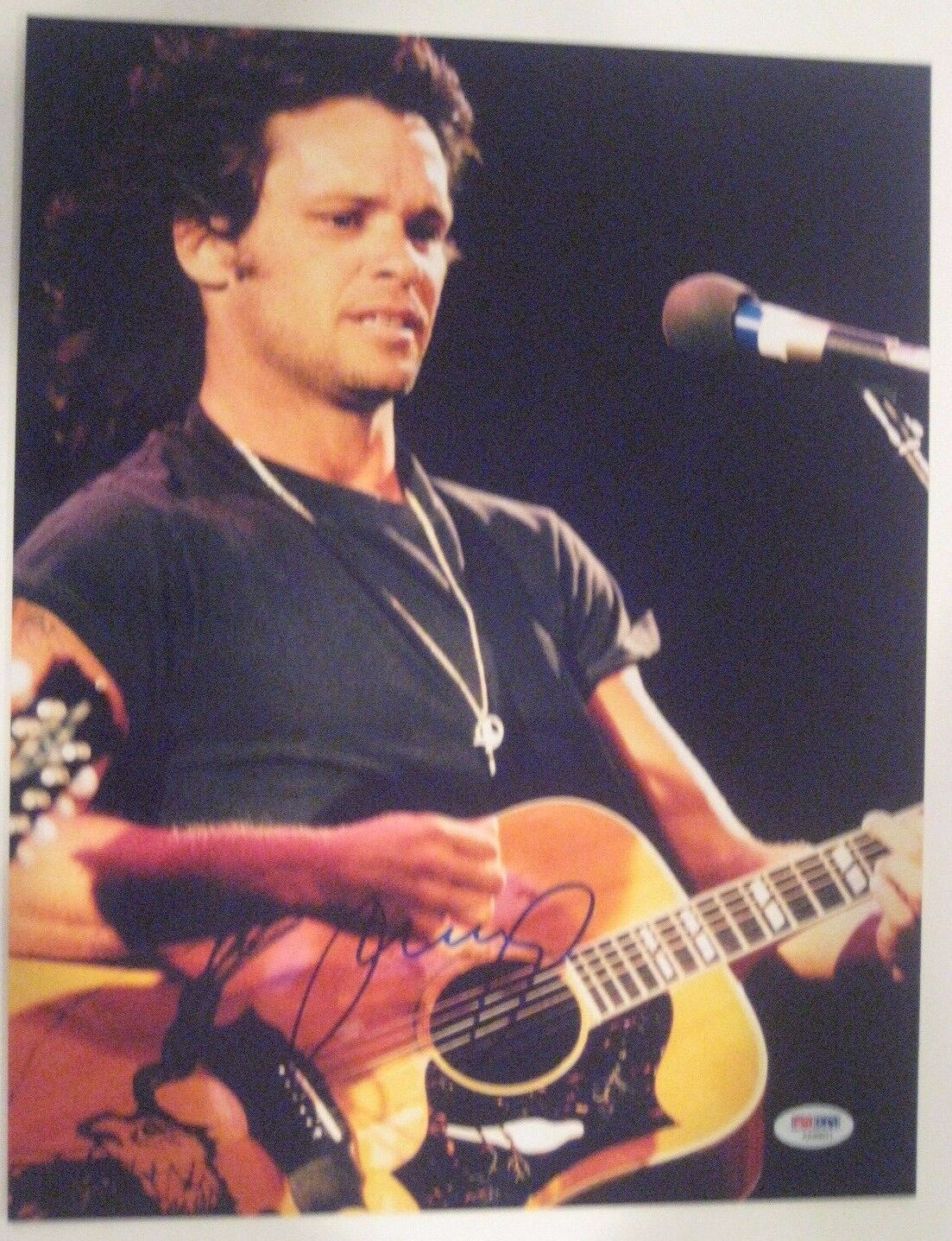 JOHN MELLENCAMP Signed 11x14 Photo Poster painting w/ PSA COA