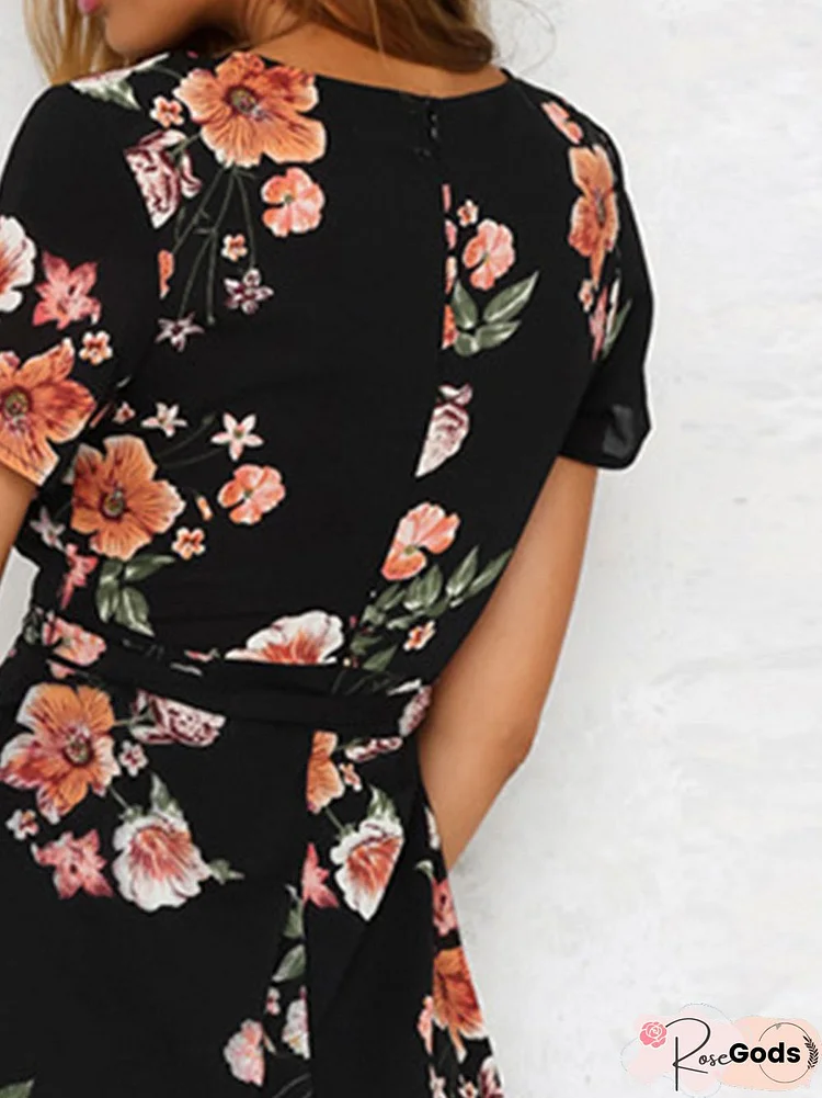 Floral Holiday Women Dress