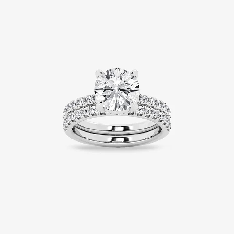 Double Stacked Diamond Ring
