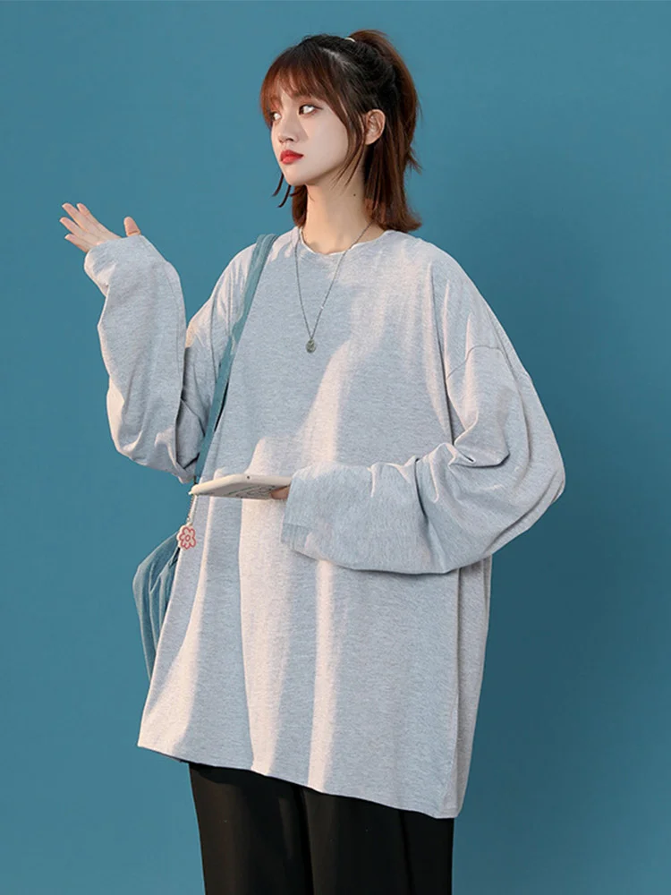 2023 Autumn Long sleeve T-Shirt Women Basic Tee Shirt T Shirt Women's Casual O-neck Women swert