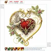 Diamond Painting-DIY Crystal Rhinestone Love Flower
