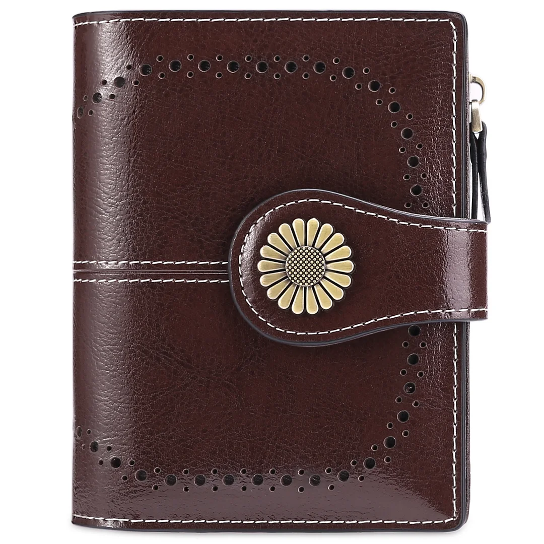 Cropped Zip Wallet