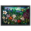 uk.everydayedeals (Limited Stock)Cross Stitch - 11ct Stamped - Buisson De Peinture En Verre (60*40cm)