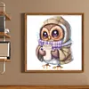 Owl - 18CT Stamped Cross Stitch 20*20cm/7.87*7.87in