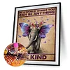 Diamond Painting -DIY Round Drill Elephant Design