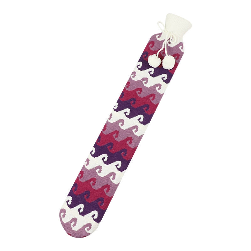 Hot Water Bag Spot BS Cartoon Warm Water Bag UK Christmas Plush Hand Warmer Long Water Filling Hot Water Bag