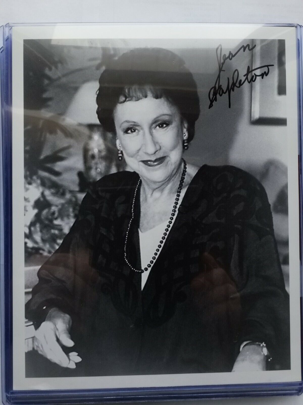 JEAN STAPLETON With COA Signed AUTOGRAPH 8 x 10 Photo Poster painting- All In The Family