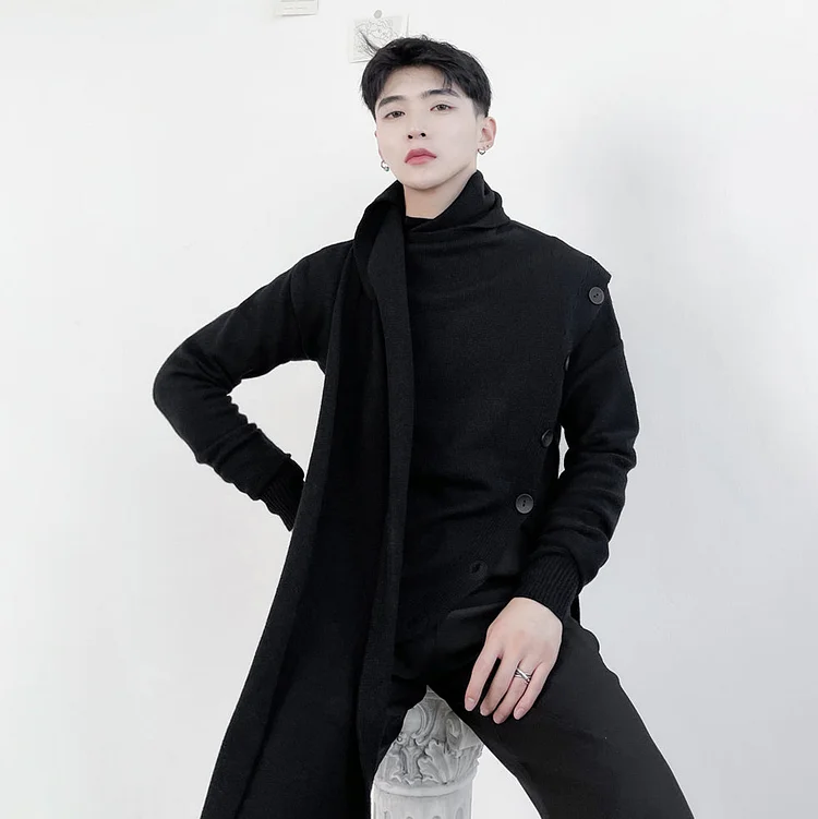 SC136 P110 Metsoul Darkwear Sweater-dark style-men's clothing-halloween